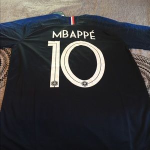 France Mbappe Jersey #10/ World Cup champions